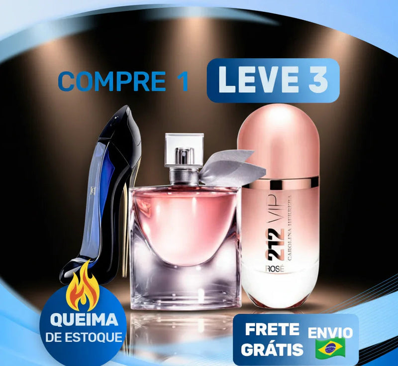 Essência de Poder (100ml) - Good Girl | 212 VIP Rosé | La Vi Est Belle