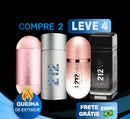 Promoção perfumes 212 Carolina Herrera, compre 2 leve 4, queima de estoque, frete grátis.