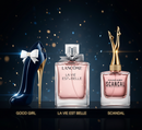 The 3 Faces of Power La Vie est Belle, Good Girl e Scandal 100ml