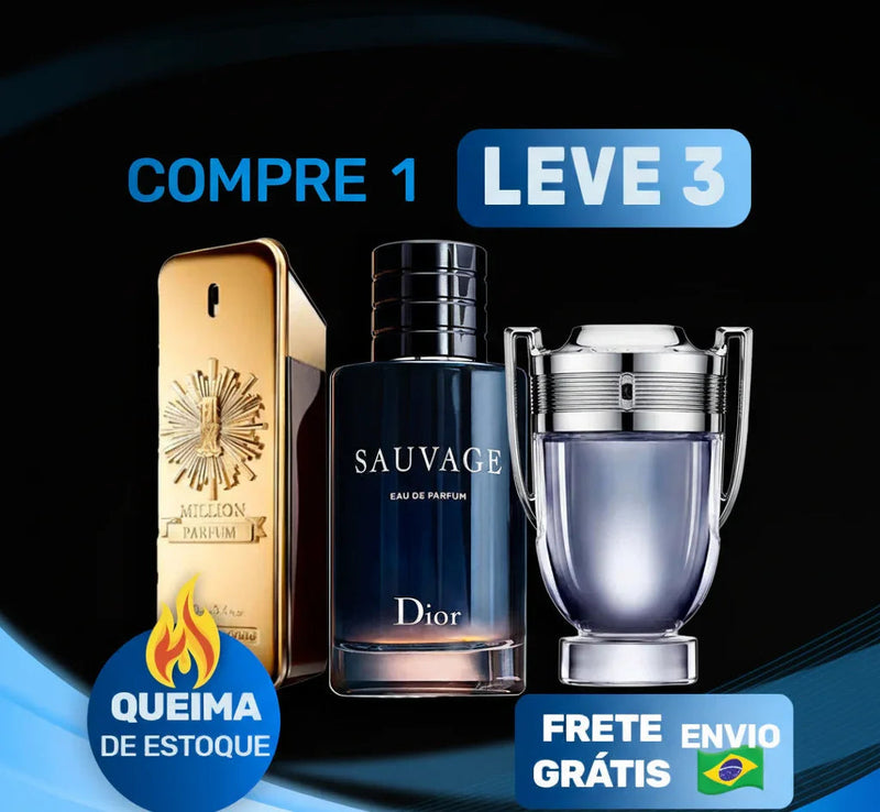 Vértice  - Sauvage | Invictus | 1 Million In Black (100ml)