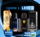 Caminho Selvagem (100ml) - 212 VIP Black | Sauvage | 1 Million | Ferrari Black