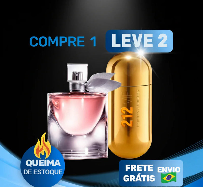 Duo Essencial (100ml) - 212 VIP | La Vie est Belle