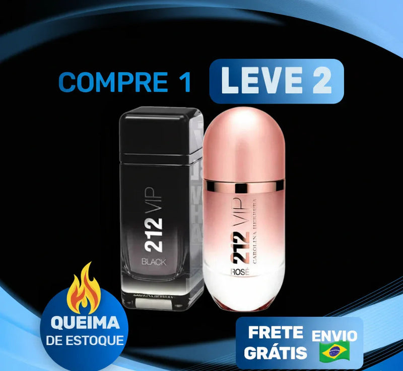 Conexão VIP (100ml) -  212 VIP Rosé | 212 VIP Black