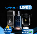 Odisséia - Sauvage | Invictus Victory | 212 VIP Black (100ml)