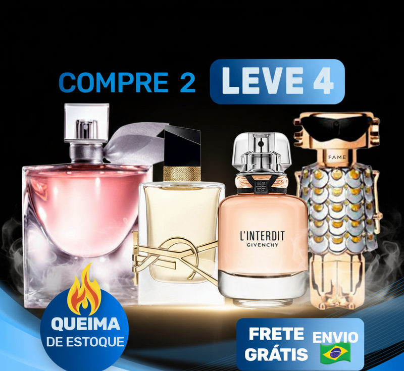 Jardim de Luxo (100ml) -  Libre | Fame | Línterdit | La vie est belle