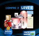 Promoção de perfumes importados, compre 2 leve 4, queima de estoque, frete grátis Brasil